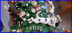 Comical Cats Christmas Tree Danbury Mint Gary Patterson 2001 Vintage