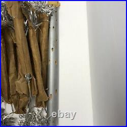 Continental Wall Or Door Trim Aluminum Silver Hanging Christmas Tree VTG In box