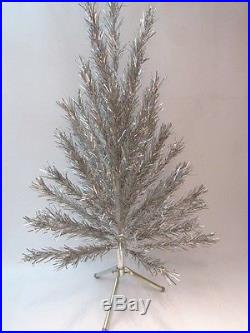 Dazzling Vintage 4' Evergleam Aluminum Christmas Tree