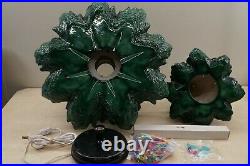 EXTRA LARGE 27 Original Vintage Ceramic Christmas Tree 3 Piece Nowell Mold