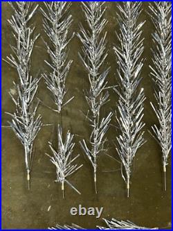 Fairyland 6.5 Ft Aluminum Vintage Christmas Tree Silver Rare MCM