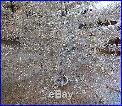 Fantastic Vtg 7 Foot Imperial Aluminum Artificial Christmas Tree125 Branch+WOW