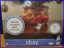 Gemmy 2 Foot animated Christmas Tree. Jingle Jingle Jingle 2004. NIB Vintage