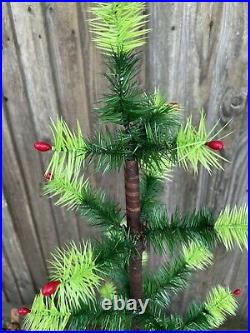 Goose Feather Christmas Tree 35 Inches Tall Vintage Style