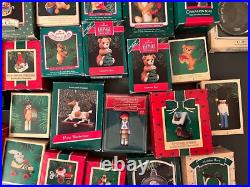 HALLMARK LOT OF 36 pieces KEEPSAKE Vintage Christmas tree ORNAMENTS 80 90's
