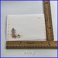 Hallmark Betsey Clark Notecard Seals VTG 1970s Christmas Tree Greeting Presents