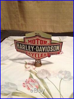 Harley Davidson Christmas Tree Topper New Vintage Logo (Hard to Find) (Rare)