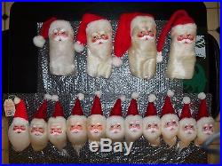 Harold Gale Santa Vintage Doll Store Display Christmas Tree Holiday Ornaments 15