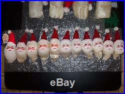 Harold Gale Santa Vintage Doll Store Display Christmas Tree Holiday Ornaments 15