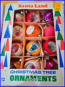 Holy Grail Santa Land Vintage Christmas Tree Ornaments Set Of 24