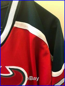 JOHN MACLEAN New Jersey Devils Christmas Tree Vintage CCM Hockey Jersey 52 NHL