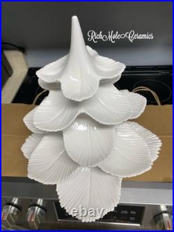 Jamar Mallory Vintage 6pc Treat Tree Ceramic Christmas Tree 15x16 Only 1