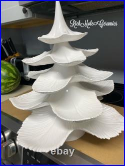 Jamar Mallory Vintage 6pc Treat Tree Ceramic Christmas Tree 15x16 Only 1