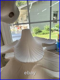 Jamar Mallory Vintage 6pc Treat Tree Ceramic Christmas Tree 15x16 bisque