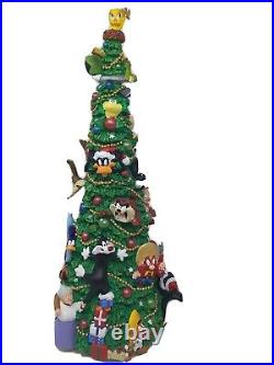 Looney Tunes Musical Lighted Character Vintage 2000 15 Christmas Tree Open Box