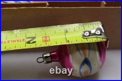 Lot 24 Vintage Glass Pictured DROP BALL Feather Tree Christmas Ornaments Poland