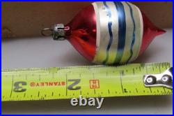 Lot 24 Vintage Glass Pictured DROP BALL Feather Tree Christmas Ornaments Poland