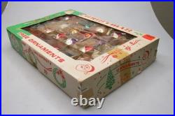 Lot 24 Vintage Glass Pictured DROP BALL Feather Tree Christmas Ornaments Poland