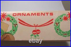 Lot 24 Vintage Glass Pictured DROP BALL Feather Tree Christmas Ornaments Poland