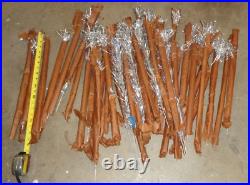 Lot 44 Vintage Aluminum Pom 6 Ft Christmas Tree Replacement Branches 18 & 22