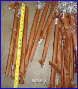 Lot 44 Vintage Aluminum Pom 6 Ft Christmas Tree Replacement Branches 18 & 22