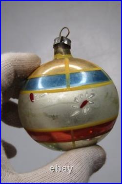 Lot Vintage Glass Pictured Mica HOUSE TREE FLOWER BALL Christmas Ornament Poland Lot Vintage Glass Pictured Mica HOUSE TREE FLOWER BALL Christmas Ornament Poland