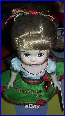 MADAME ALEXANDER Dolls Christmas is Coming Doll with Christmas tree Mint in box