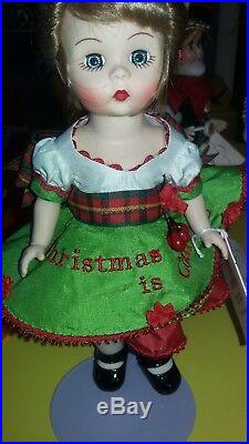 MADAME ALEXANDER Dolls Christmas is Coming Doll with Christmas tree Mint in box
