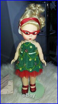 MADAME ALEXANDER doll 8 OH CHRISTMAS TREE doll Fancy Nancy MINT Adorable rare