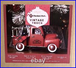 Member's Mark Vintage Christmas Tree Lights Truck & Camper Set Farmhouse Decor