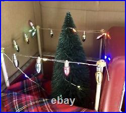 Member's Mark Vintage Christmas Tree Lights Truck & Camper Set Farmhouse Decor