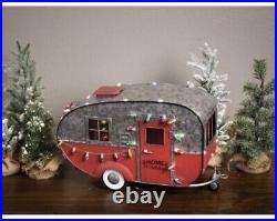 Member's Mark Vintage Christmas Tree Lights Truck & Camper Set Farmhouse Decor