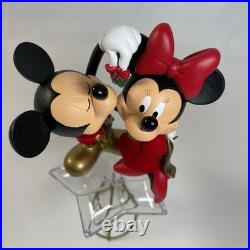 Mickey & Minnie Christmas Tree Topper 2007 Under The Mistletoe Disney Vintage