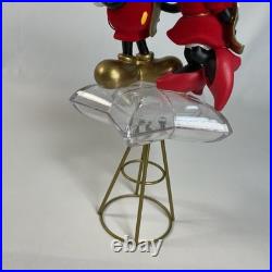 Mickey & Minnie Christmas Tree Topper 2007 Under The Mistletoe Disney Vintage Mickey & Minnie Christmas Tree Topper 2007 Under The Mistletoe Disney Vintage