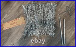 Midcentury MCM 5 Foot Aluminum Christmas Tree VTG 1950s/1960s Retro