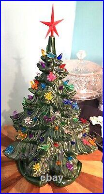 NEW Ceramic CHRISTMAS TREE from Vintage ATLANTIC MOLD 16 inches tall