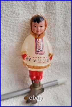 New Year. Christmas tree decorations. Friendship of Nations. Vintage USSR