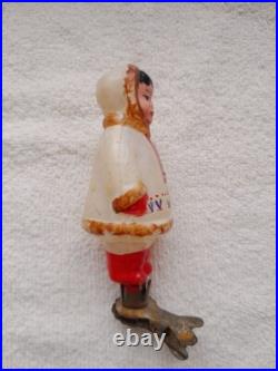 New Year. Christmas tree decorations. Friendship of Nations. Vintage USSR