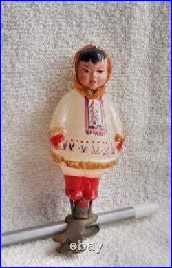 New Year. Christmas tree decorations. Friendship of Nations. Vintage USSR