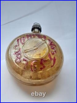 New Year. Christmas tree decorations. Pocket Watch. RARE. Vintage USSR