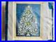 Nos Vtg 70's Paragon Needlecraft Christmas Tree Peace 6429 Crewel Embroidery Kit