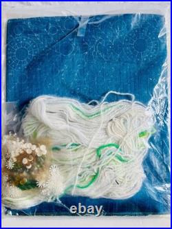 Nos Vtg 70's Paragon Needlecraft Christmas Tree Peace 6429 Crewel Embroidery Kit