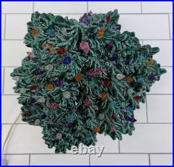 Nowell Inc. Christmas Tree, Ceramic with Lights Vintage 1998 Works Nowell Inc. Christmas Tree, Ceramic with Lights Vintage 1998 Works