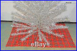Old Vintage Aluminum Christmas TREE Canadian Spangle Fairyland 7'3 121 branches