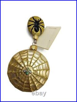 Patricia Breen Victorian Spider Web Gold Halloween Christmas Tree Ornament