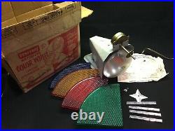 Penetray Motorized Color Wheel Vintage Christmas Tree Color Wheel w Original Box