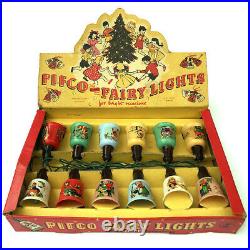 Pifco Vintage Christmas Tree Decoration Lights Bulbs Lamps Fairy Nursery Working