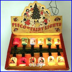 Pifco Vintage Christmas Tree Decoration Lights Bulbs Lamps Fairy Nursery Working