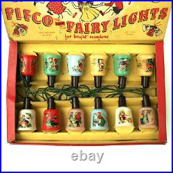 Pifco Vintage Christmas Tree Decoration Lights Bulbs Lamps Fairy Nursery Working