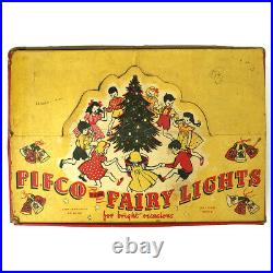 Pifco Vintage Christmas Tree Decoration Lights Bulbs Lamps Fairy Nursery Working